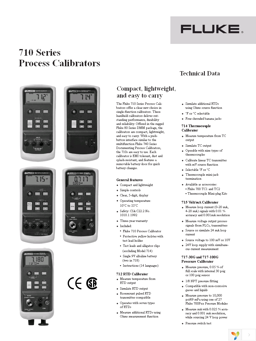 FLUKE-717 1500G Page 1